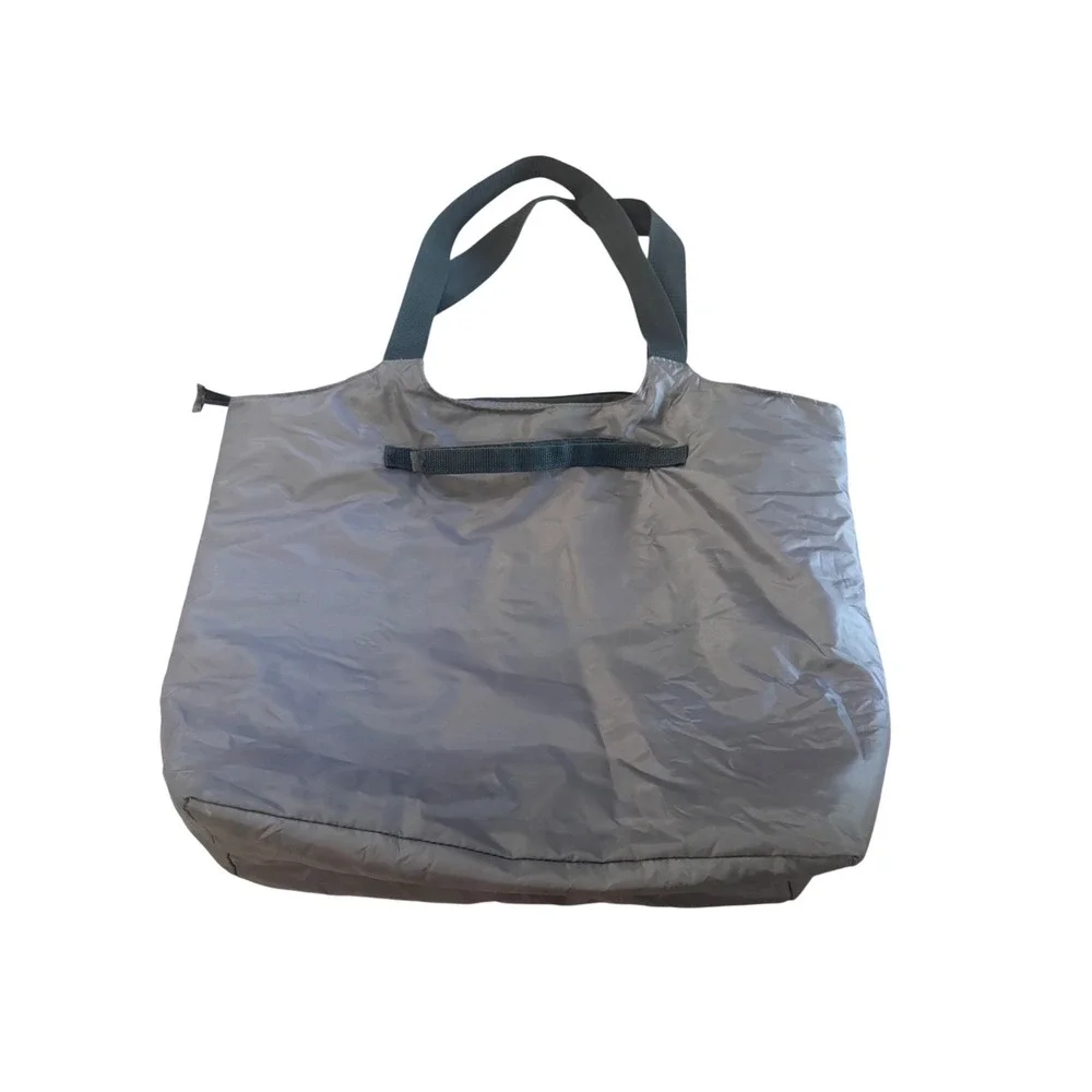 California Innovations Gray Nylon Cooler Tote Bag Large Zip Up